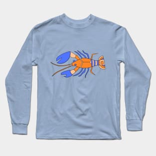 Blue Lobster Long Sleeve T-Shirt